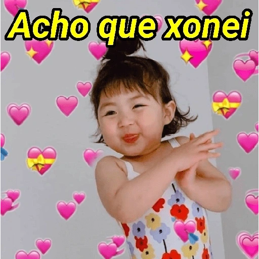 Figurinha de Coreaninha Xonadinha 💕 para WhatsApp (7 de 15)