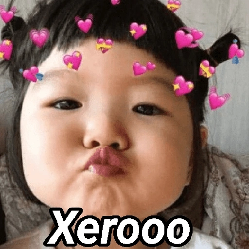 Figurinha de Coreaninha Xonadinha 💕 para WhatsApp (12 de 15)