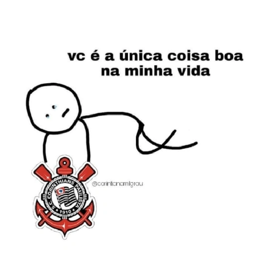 Figurinha de Corinthians🖤🤍 (7 de 10)