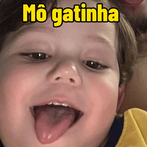 Figurinha de Crianças fofinhas 🍃💕 para WhatsApp (10 de 14)