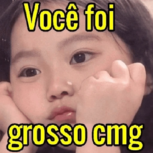 Figurinha de Crianças Reagindo (2 de 30)