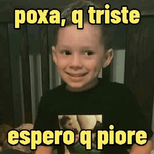 Figurinha de Crianças Reagindo (6 de 30)