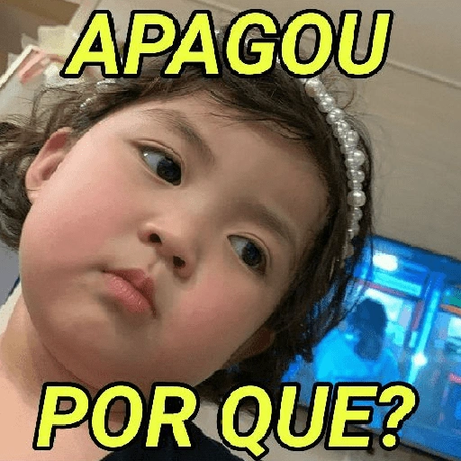 Figurinha de Crianças Reagindo (25 de 30)