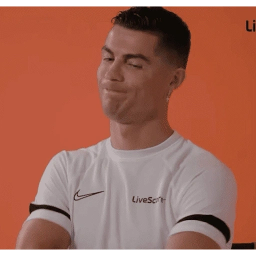 Figurinha de cristiano ronaldo para WhatsApp (1 de 10)