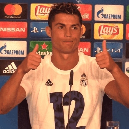 Figurinha de cristiano ronaldo para WhatsApp (8 de 10)