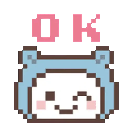 Figurinha de Cute Bear Pixel Gerak para WhatsApp (21 de 23)