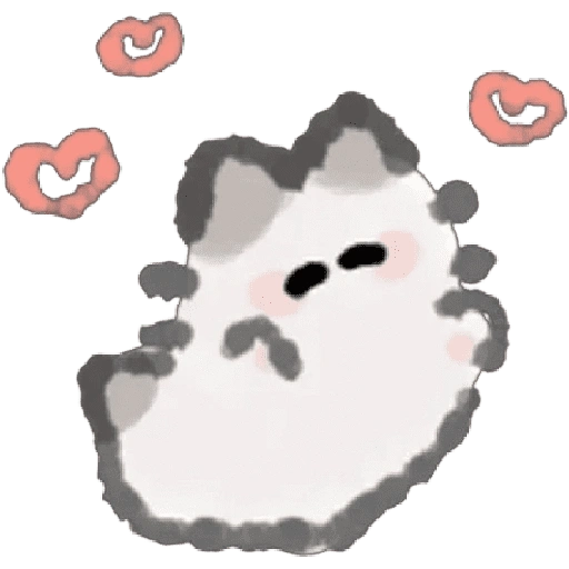 Figurinha de cute cat para WhatsApp (5 de 16)
