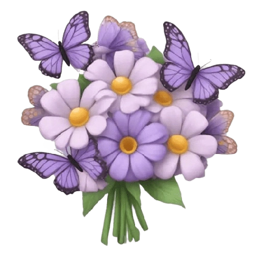 Figurinha de cute flower emoji 🌹 para WhatsApp (12 de 15)