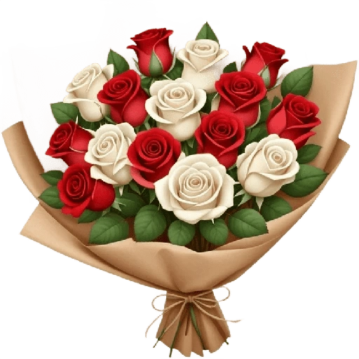 Figurinha de cute flower emoji 🌹 para WhatsApp (15 de 15)