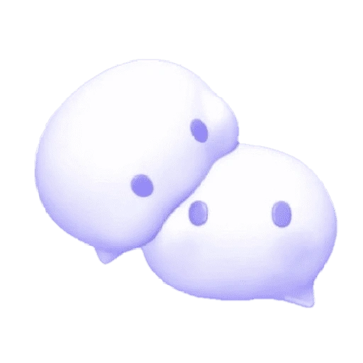 Figurinha de Cute Purple Emojis💜 para WhatsApp (4 de 16)