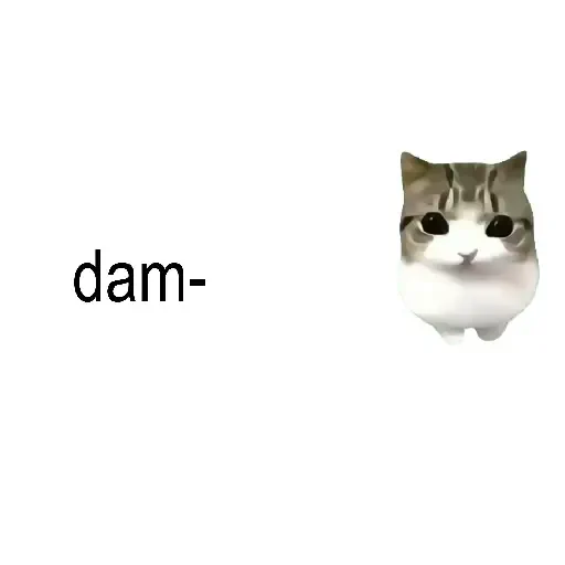 Figurinha de Dam dam dididi Cat Kitten (7 de 21)