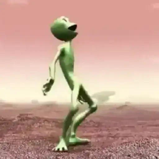 Figurinha de Dancing Alien (2 de 10)