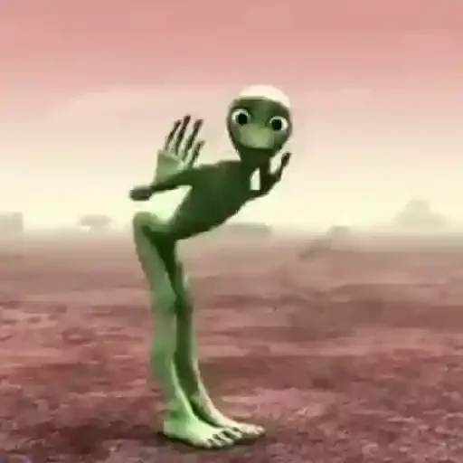Figurinha de Dancing Alien (3 de 10)