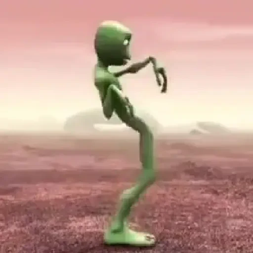 Figurinha de Dancing Alien (5 de 10)