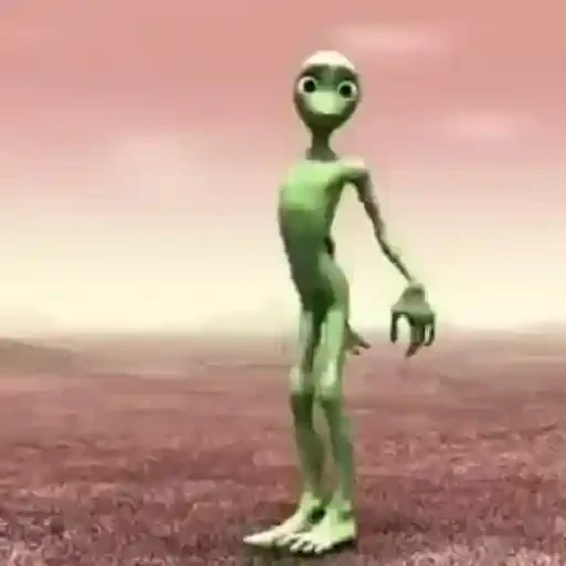 Figurinha de Dancing Alien (7 de 10)