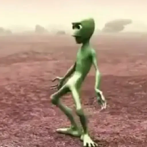 Figurinha de Dancing Alien (8 de 10)