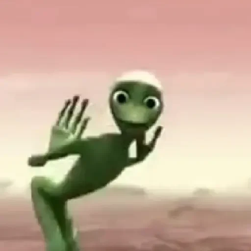 Figurinha de Dancing Alien (10 de 10)
