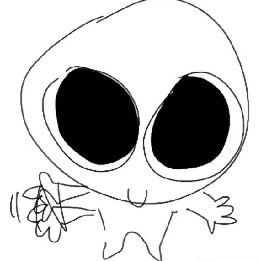 Figurinha de DOODLES 2 🤍🥸 (14 de 30)