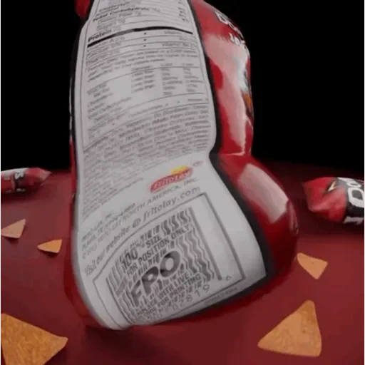 Figurinha de Doritos rebolando 🔥 para WhatsApp (2 de 12)