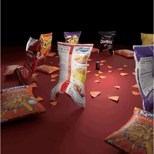 Figurinha de Doritos rebolando 🔥 para WhatsApp (5 de 12)