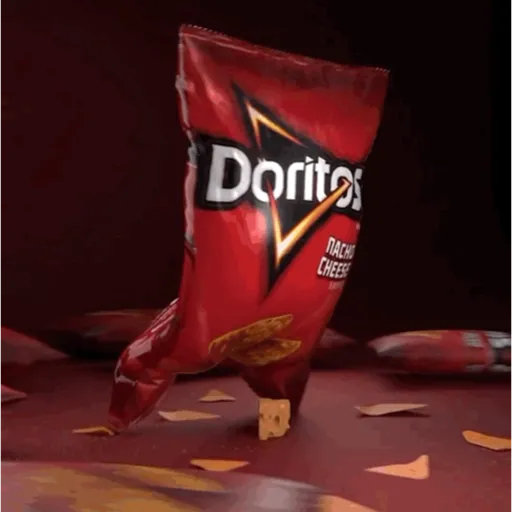 Figurinhas de Doritos rebolando 🔥 para WhatsApp