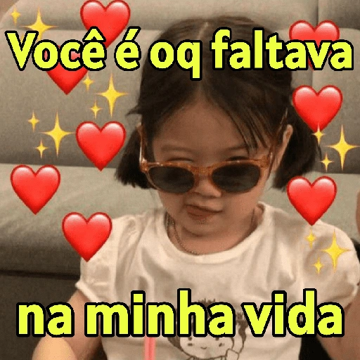 Figurinha de Elogios fofos 😍❤️ para WhatsApp (5 de 15)