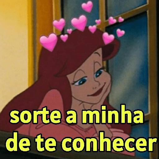 Figurinha de Elogios fofos 😍❤️ para WhatsApp (9 de 15)