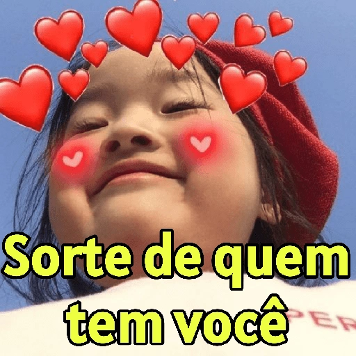 Figurinha de Elogios fofos 😍❤️ para WhatsApp (12 de 15)