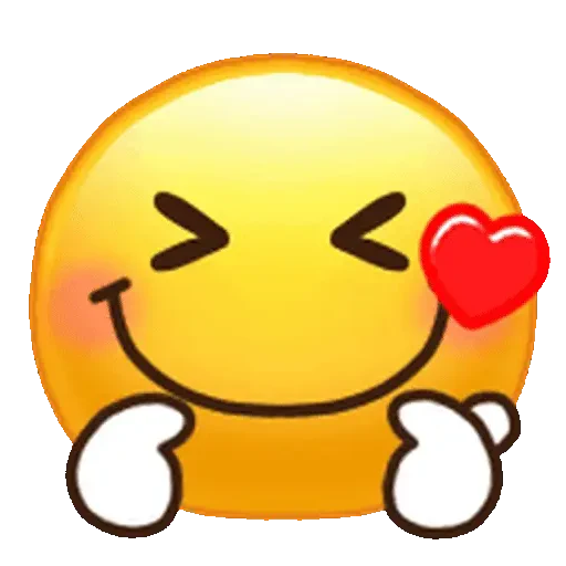 Figurinha de Emoji iPhone GIF Gerak para WhatsApp (2 de 30)