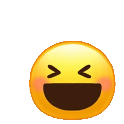 Figurinha de Emoji iPhone GIF Gerak para WhatsApp (8 de 30)