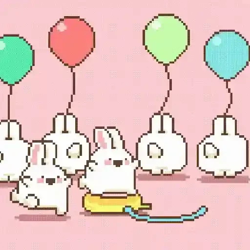 Figurinha de EMOJI PIXEL 「キューティー」✨ (5 de 30)