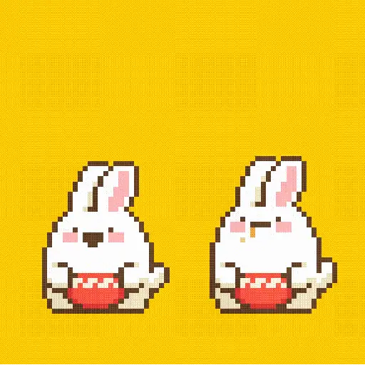 Figurinhas de EMOJI PIXEL 「キューティー」✨ para WhatsApp