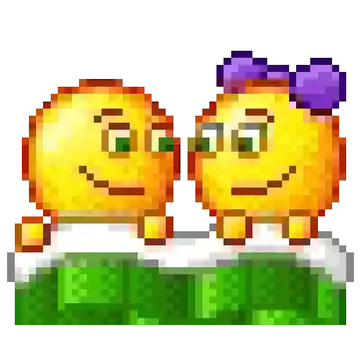 Figurinha de emoji pixel animados para WhatsApp (2 de 16)