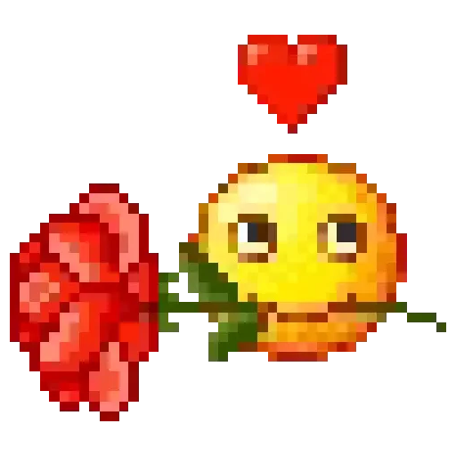 Figurinha de emoji pixel animados para WhatsApp (15 de 16)