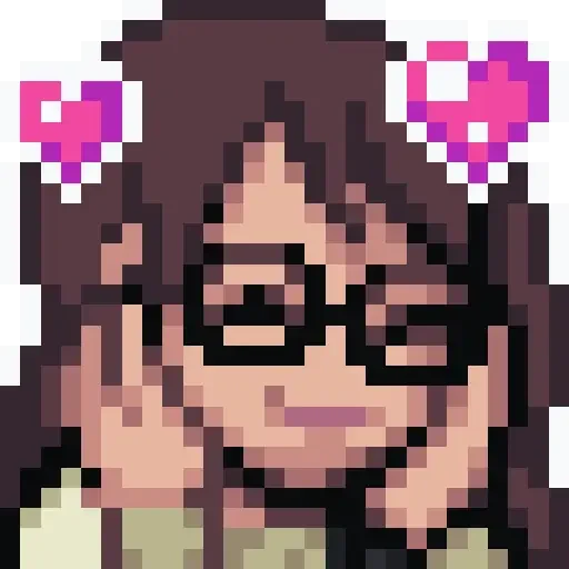 Figurinha de emoji pixel art gif animados para WhatsApp (13 de 18)