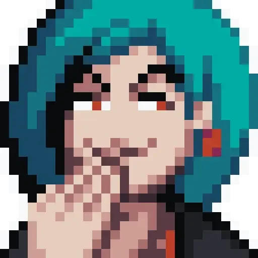 Figurinha de emoji pixel art gif animados para WhatsApp (14 de 18)
