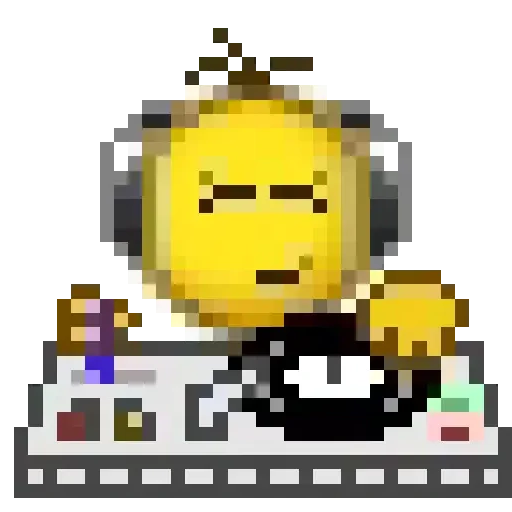 Figurinha de Emoji Pixel 👾 (3 de 24)