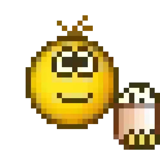 Figurinha de Emoji Pixel 👾 (22 de 24)