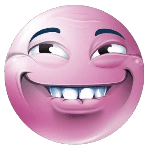 Figurinha de Emoji Rosa para WhatsApp (12 de 30)