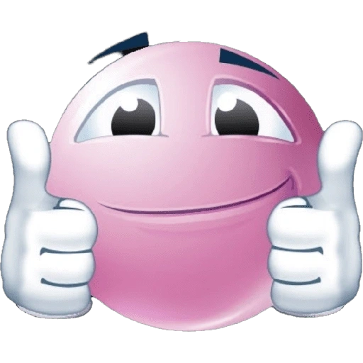 Figurinha de Emoji Rosa para WhatsApp (13 de 30)