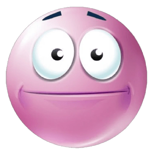Figurinha de Emoji Rosa para WhatsApp (19 de 30)
