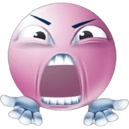 Figurinha de Emoji Rosa para WhatsApp (21 de 30)