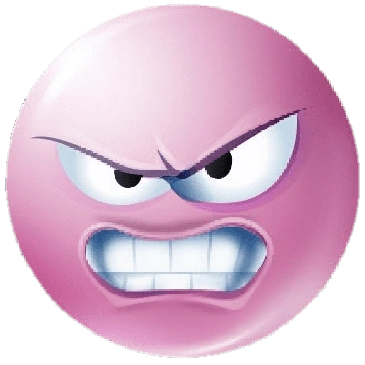 Figurinha de Emoji Rosa para WhatsApp (29 de 30)