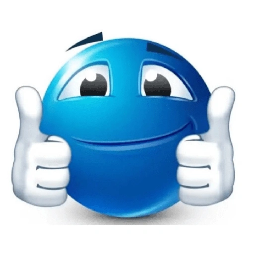 Figurinha de emojis azul (4 de 27)