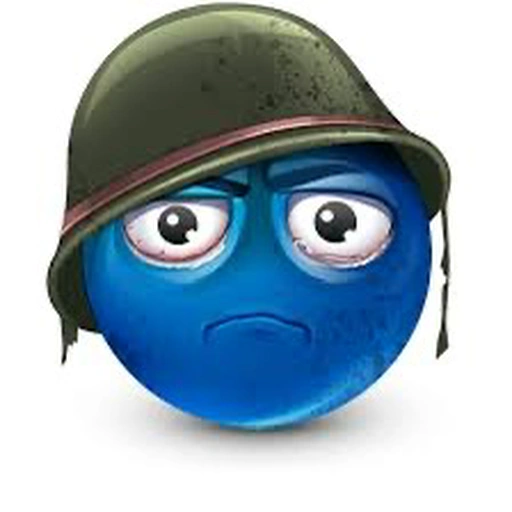 Figurinha de emojis azul (15 de 27)