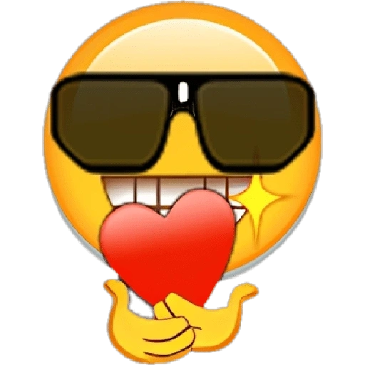 Figurinha de EMOJIS DE AMOR ❤️ para WhatsApp (2 de 15)