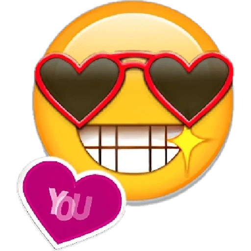 Figurinha de EMOJIS DE AMOR ❤️ para WhatsApp (3 de 15)