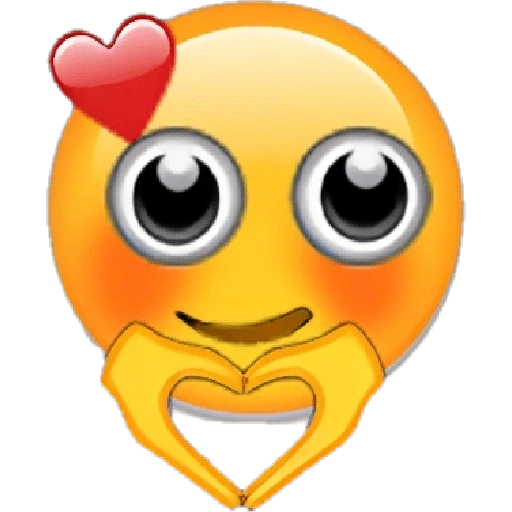 Figurinha de EMOJIS DE AMOR ❤️ para WhatsApp (5 de 15)