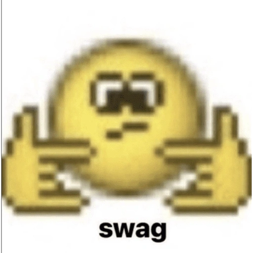 Figurinha de emojis di cria 🙃🙂😅😌🥹 (6 de 15)