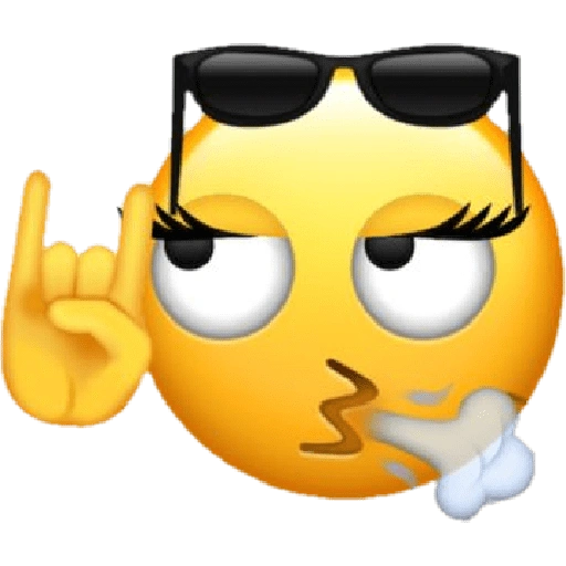 Figurinha de emojis I :) para WhatsApp (9 de 20)